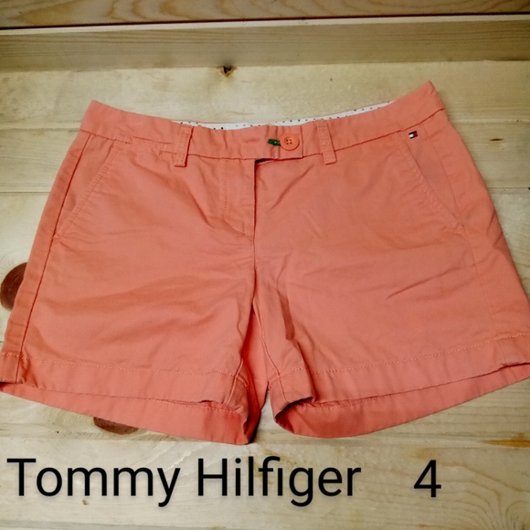 Tommy Hilfiger Pants - Women's Coral Tommy Hilfiger shorts